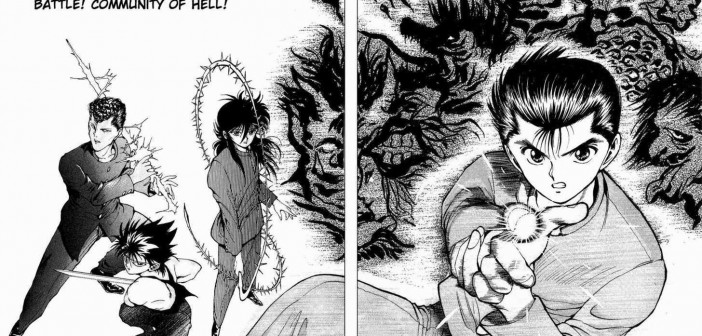 As raizes de Sasuke e clã uchiha ( Curiosidades de mangás - Vol 2 ) YuuYuu_Hakusho_Vol5c10_page186_187-702x336
